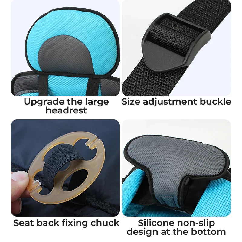 🎁2024 New Year Hot Sale🎁 Portable Child Protection Car Seat