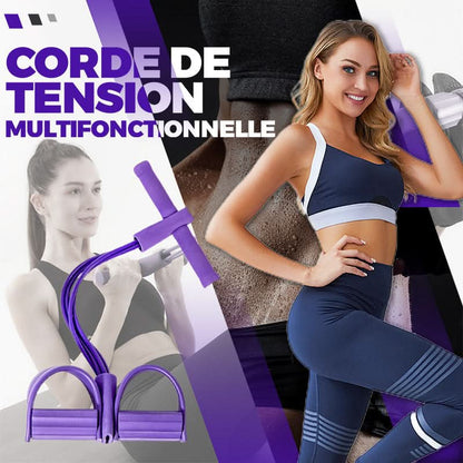 🔥2025 Hot Sale 50% OFF✨ Sit-Up Training Equipment, Adjustable Height, Double-Soft Ankle Pads, Quick-Count Core Trainer