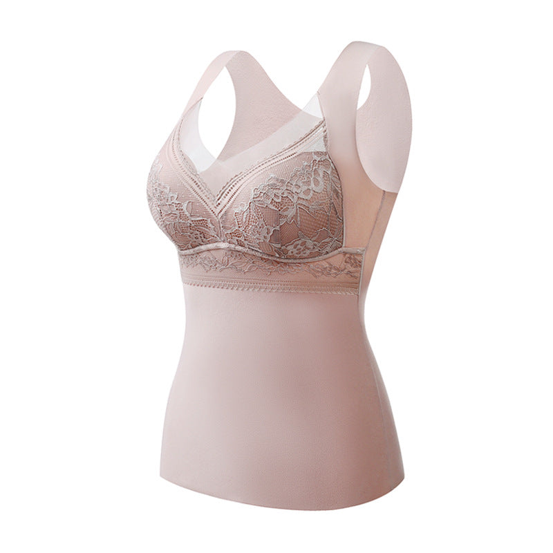 Two-in-one built-in bra thermal underwear📢📢Flash Sale⚡: Ending in 3 Hours!⏰⏰