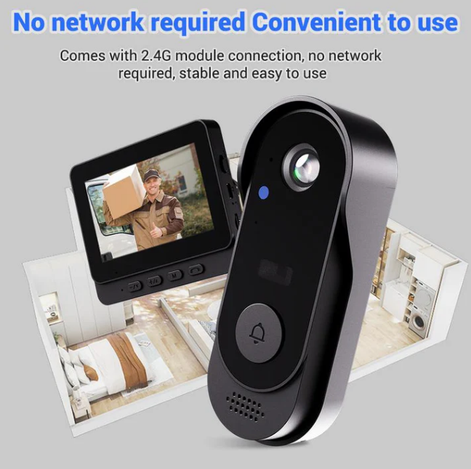 🥂 New Year, New Style: 50% Off Everything!📹 Smart Video Doorbell Kit: Secure Your Home with HD Video & Clear Intercom🔔