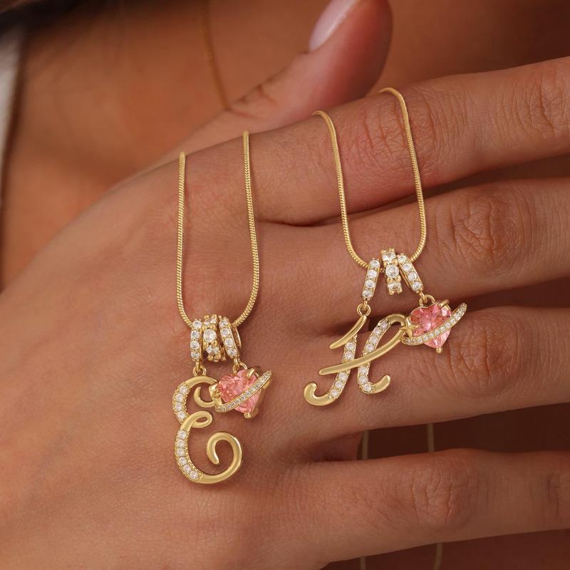 ✨🎅Last-Minute Christmas Offers ⏰3-Layering Initial A-Z Letter Pendant Necklaces🎀