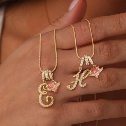 ✨🎅Last-Minute Christmas Offers ⏰3-Layering Initial A-Z Letter Pendant Necklaces🎀