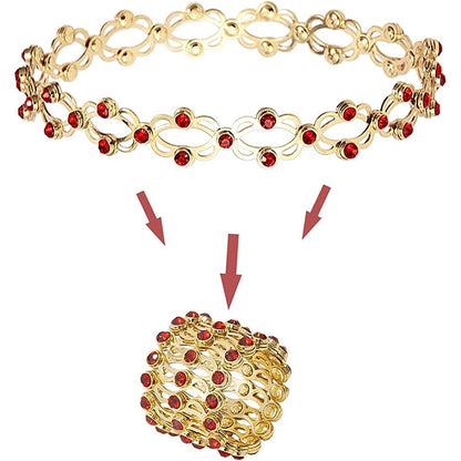 🔥Magic 2 in 1 Foldable Ring Bracelet🎅Limited time offer
