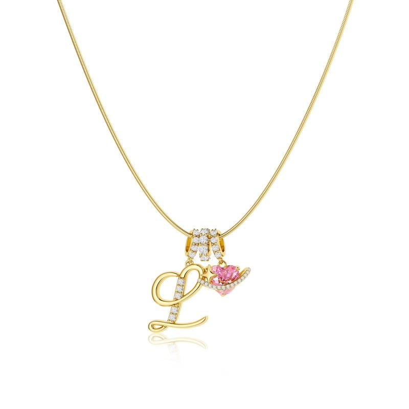 ✨🎅Last-Minute Christmas Offers ⏰3-Layering Initial A-Z Letter Pendant Necklaces🎀