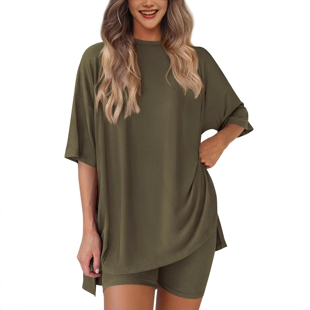 💟Women's Summer Casual loose two-piece set