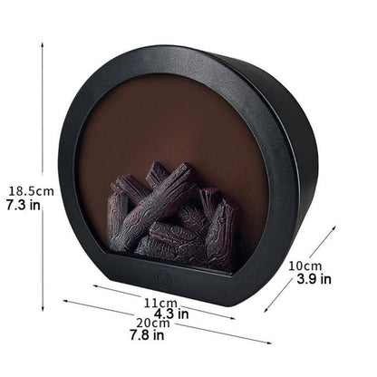 📢📢50% OFF !!!⏰Flameless LED Fireplace Decorative Lantern Lamp