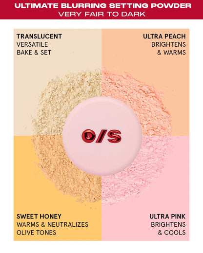 💜LAST DAY - BUY 1 GET 1 FREE💜Ultimate Blurring Setting Powder Full-Sized🌞Summer essential