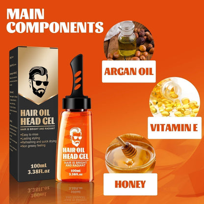 🧔‍♂️ Moitié prix pour une durée limitée - peigne simple pour gel coiffant et modelant 💯