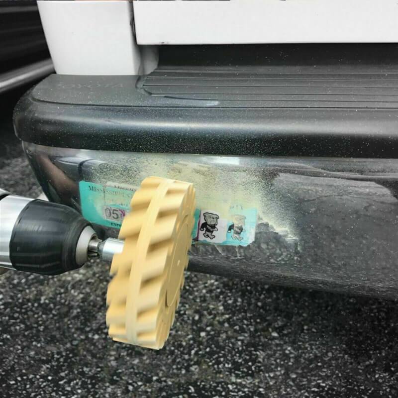 Balance Weight Pneumatic Rubber Grinding Removal Wheel