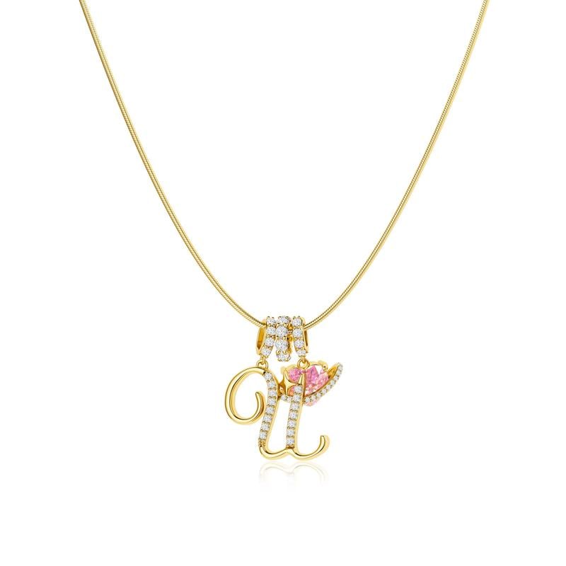 ✨🎅Last-Minute Christmas Offers ⏰3-Layering Initial A-Z Letter Pendant Necklaces🎀