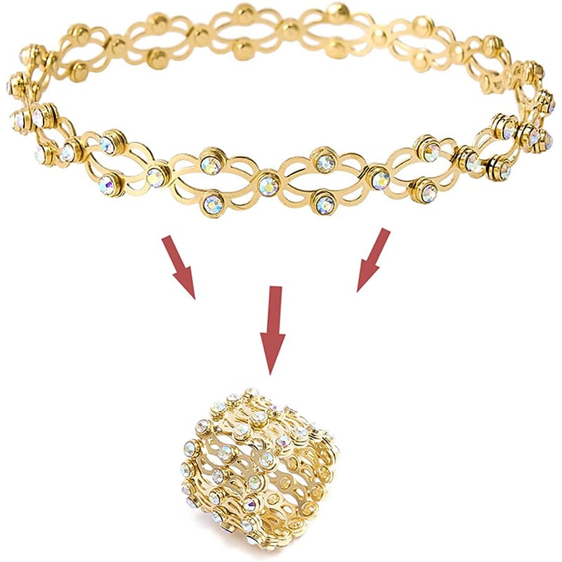 🔥Magic 2 in 1 Foldable Ring Bracelet🎅Limited time offer