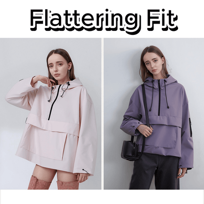 💜LAST DAY SALE- 50% OFF💦3-in-1 Waterproof Women's Jacket – Rain, Wind & Cold, All Covered