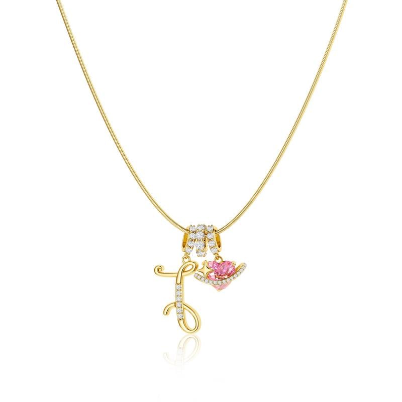 ✨🎅Last-Minute Christmas Offers ⏰3-Layering Initial A-Z Letter Pendant Necklaces🎀