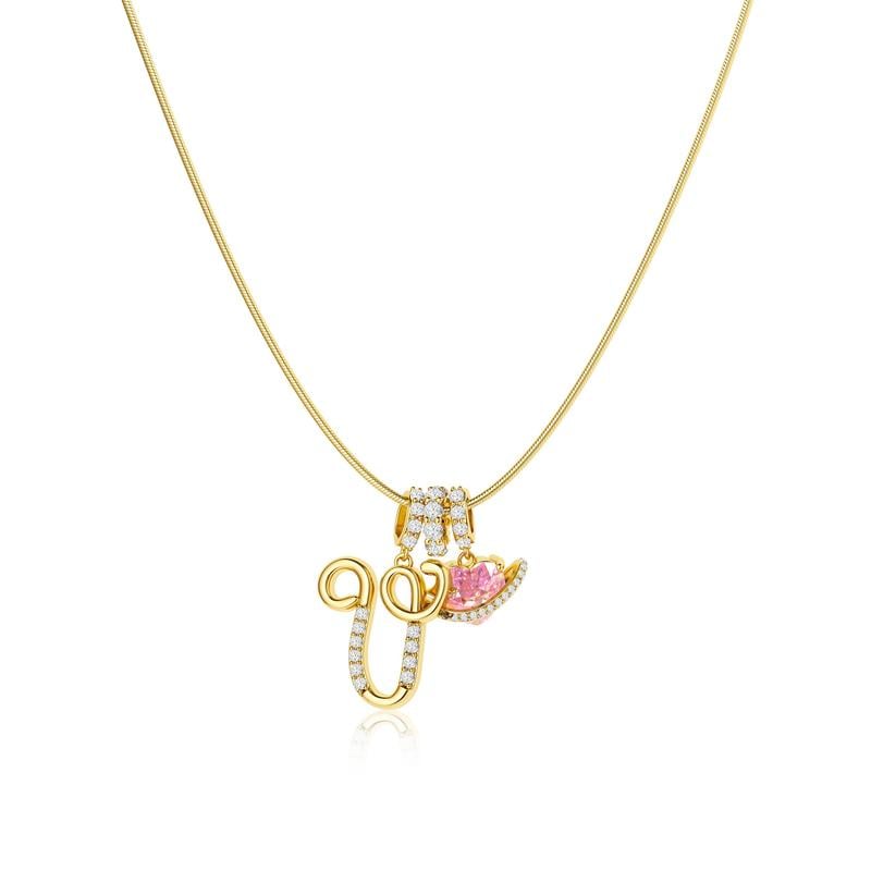 ✨🎅Last-Minute Christmas Offers ⏰3-Layering Initial A-Z Letter Pendant Necklaces🎀
