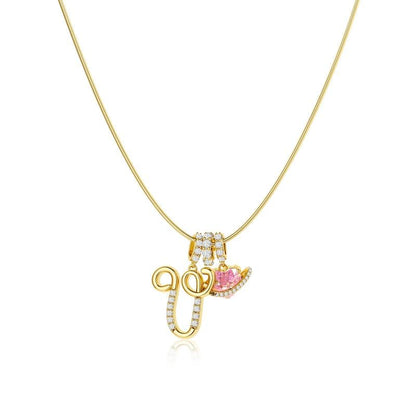 ✨🎅Last-Minute Christmas Offers ⏰3-Layering Initial A-Z Letter Pendant Necklaces🎀