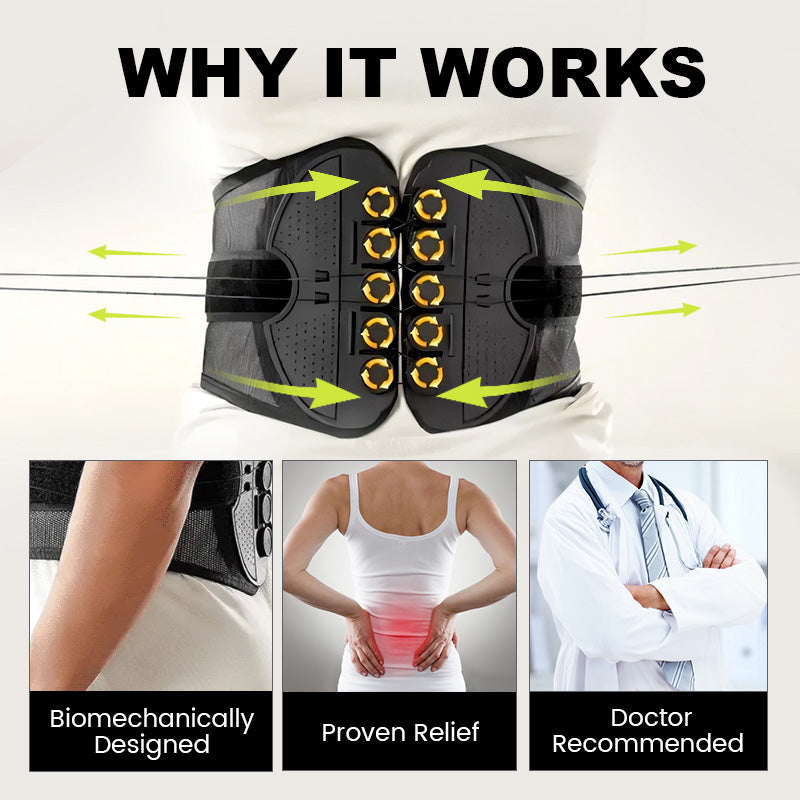 🌟2025 HOT SALE-49% OFF🔥Adjustable Lumbar Support Belt