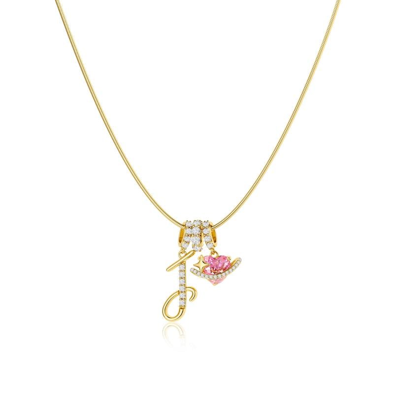✨🎅Last-Minute Christmas Offers ⏰3-Layering Initial A-Z Letter Pendant Necklaces🎀