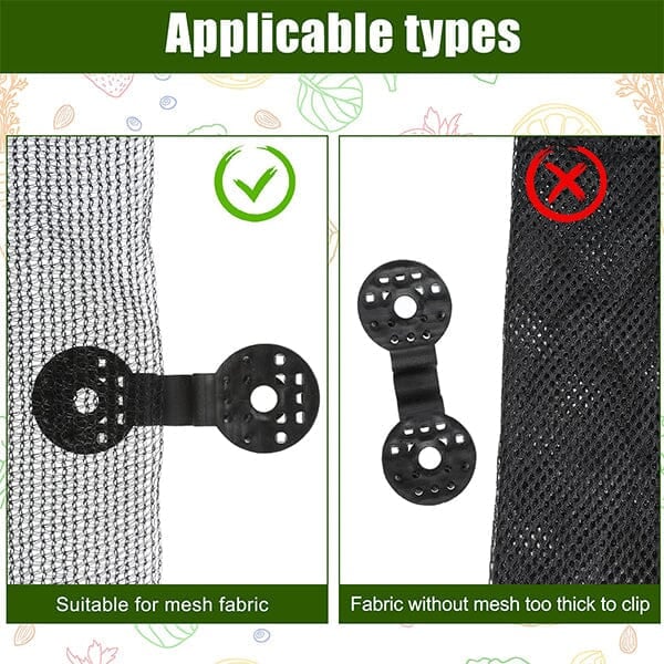 🔥LAST DAY SALE 50% OFF🔥Thickened Greenhouse Sun Protection Shade Mesh with Edge Fixing Clips