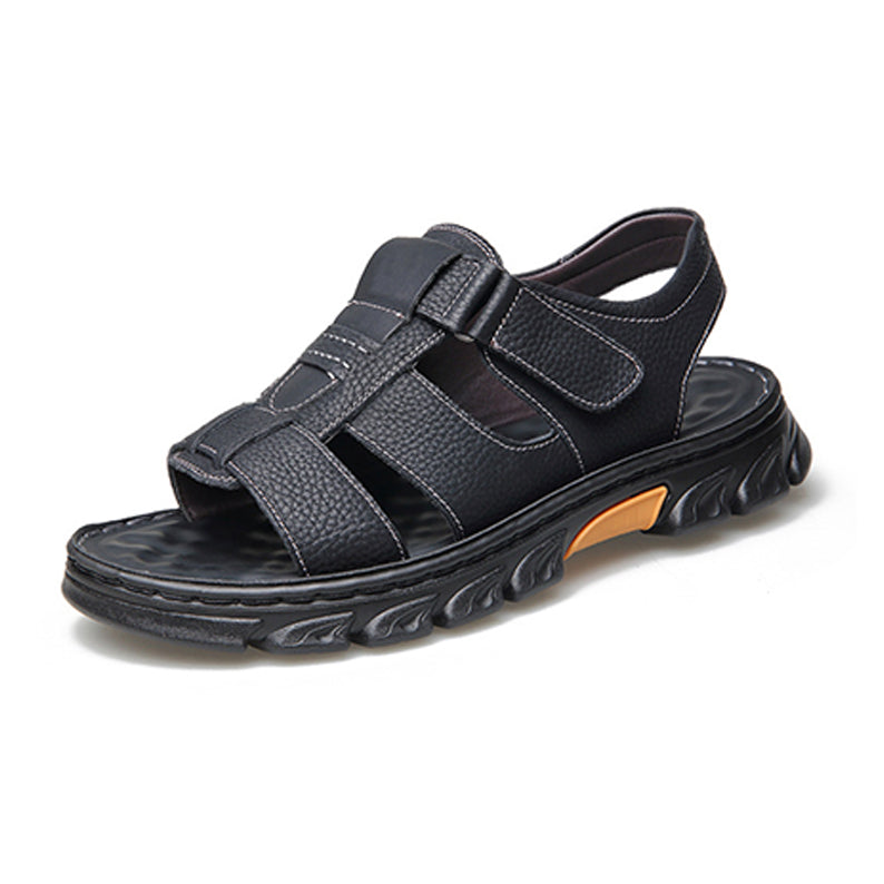 🔥High quality leather casual sandals for men 【Non-slip, foot massage】