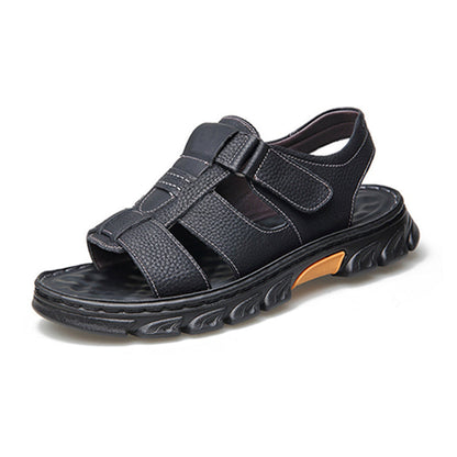 🔥High quality leather casual sandals for men 【Non-slip, foot massage】