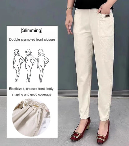 💕Hot Sale 49% OFF💕💝Women's Elastic Waist Cotton Pants💝