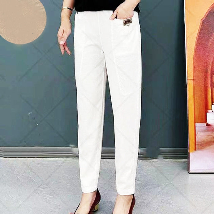 💕Hot Sale 49% OFF💕💝Women's Elastic Waist Cotton Pants💝