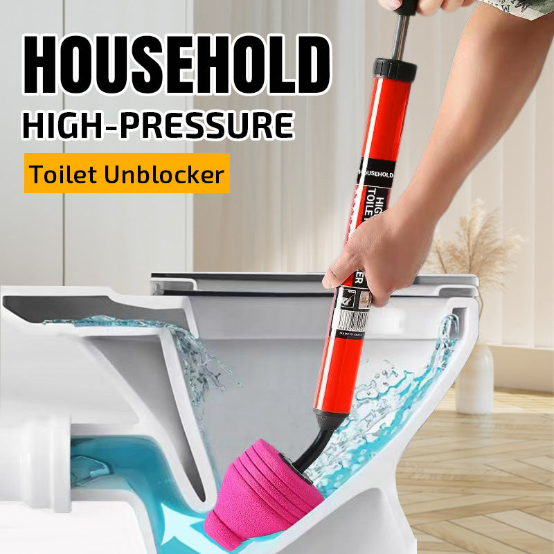 🍃Household High-Pressure Toilet Unblocker