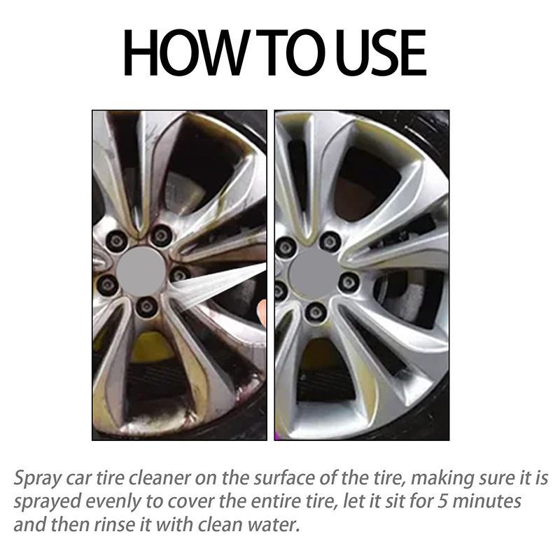 ⏳Buy 2 Get 1 Free⏰ 🚗👍Cleaning agents for car wheels