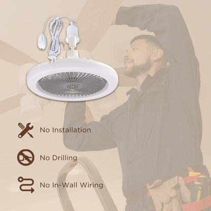 🌸LAST DAY PROMOTION - 50%OFF🌸Remote Control Aromatherapy Ceiling Fan with Light