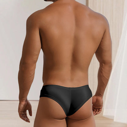 🌸Spring Specials💐Men's Solid Color Breathable Low Waist Briefs
