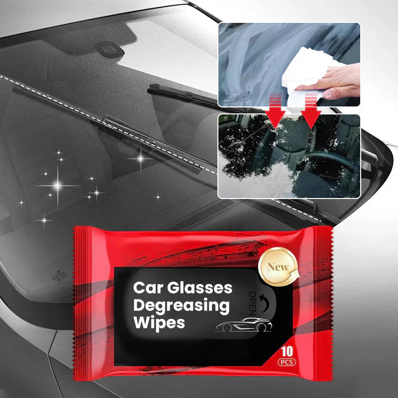 💖Limited Time Offer BUY 1 GET 1 FREE!!💖 Wipes For Removing Oil Film On Car Glass🔥Car enthusiasts hurry!💥