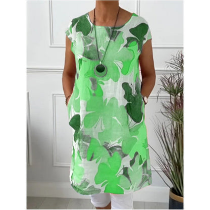 🌷Limited Time Offer 49% OFF💞Loose Knee-Length Dress with Butterfly Print