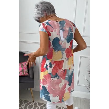 🌷Limited Time Offer 49% OFF💞Loose Knee-Length Dress with Butterfly Print