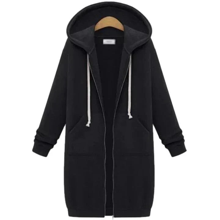 🔥This Week Special Price £12.99!!💥Women Casual Zip up Fleece Hoodies