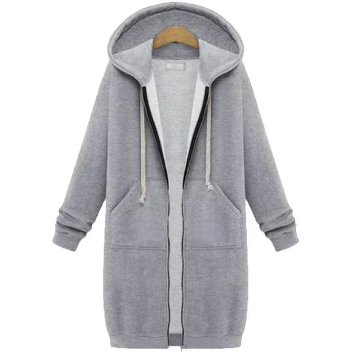 🔥This Week Special Price £12.99!!💥Women Casual Zip up Fleece Hoodies