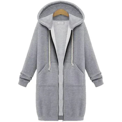 🔥This Week Special Price £12.99!!💥Women Casual Zip up Fleece Hoodies