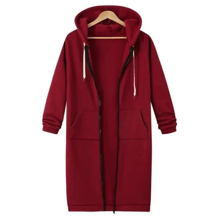 🔥This Week Special Price £12.99!!💥Women Casual Zip up Fleece Hoodies