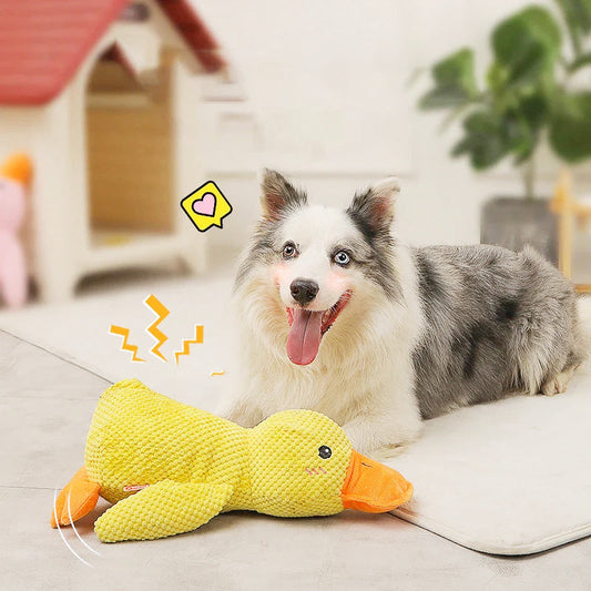 🐺Gift Choice - Durable Plush Chew Toy with Sound for Dogs---😘😘