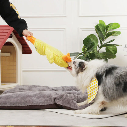 🐺Gift Choice - Durable Plush Chew Toy with Sound for Dogs---😘😘