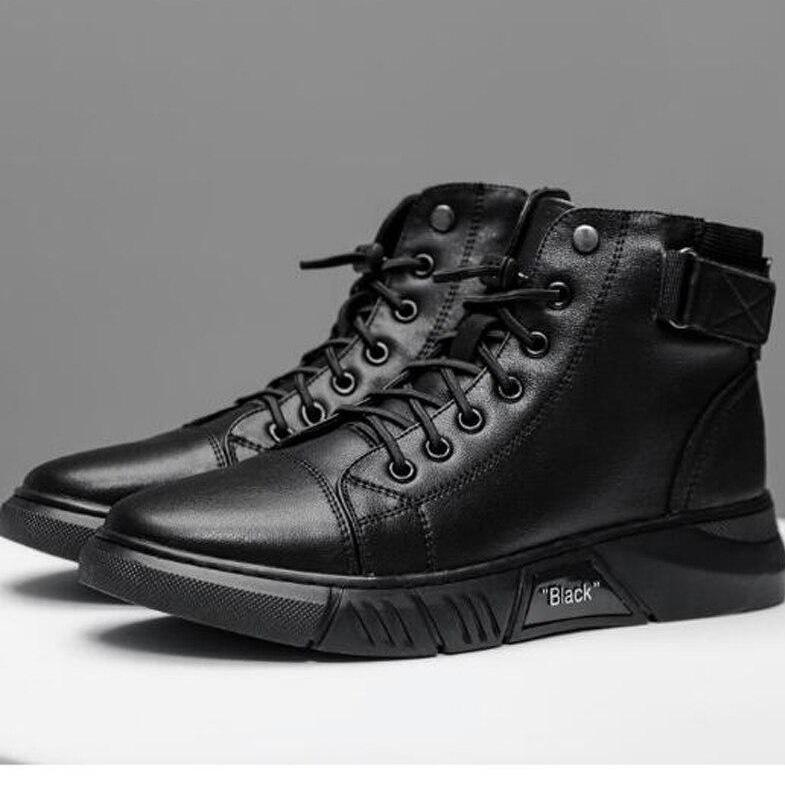 🎁 Hot Sale 49% OFF 🔥MARTINI' BLACK LEATHER BOOTS