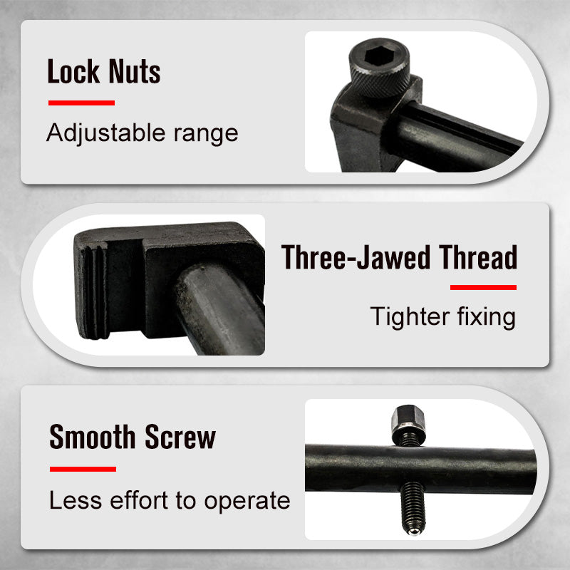 🔥Adjustable Threaded Crankshaft Pulley Removal Tool