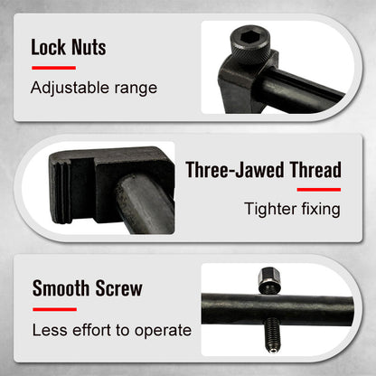🔥Adjustable Threaded Crankshaft Pulley Removal Tool