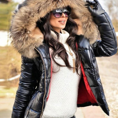 🐏 2025 New warm and thick fur trench coat, which makes your winter both stylish and warm