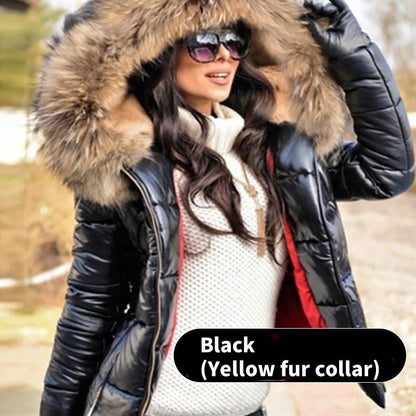 🐏 2025 New warm and thick fur trench coat, which makes your winter both stylish and warm