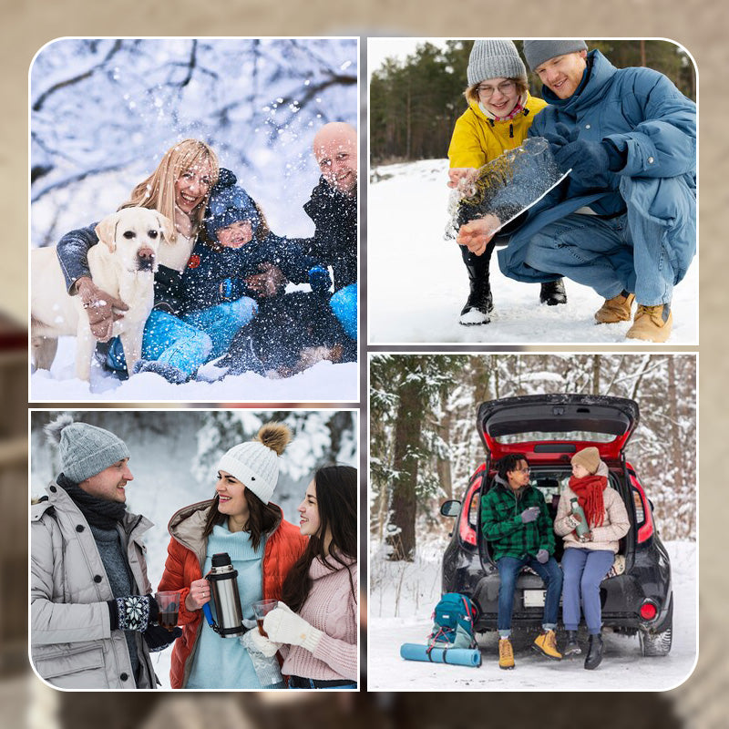🔥Promotion du dernier jour - 49 % de réduction🎁Cagoule d'hiver 3 en 1 pour femme