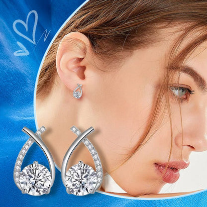💝The Best Christmas Gift🎁Stylish S925 Silver Zircon One-week Earrings Set (6 Pairs) - Nice Gift