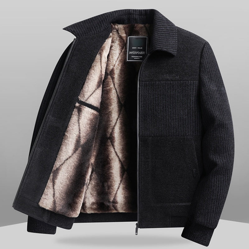 ❄️Winter Specials❄️ Men's Trendy Warm Jacket with Zipper