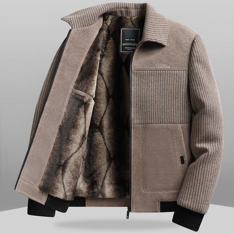 ❄️Winter Specials❄️ Men's Trendy Warm Jacket with Zipper