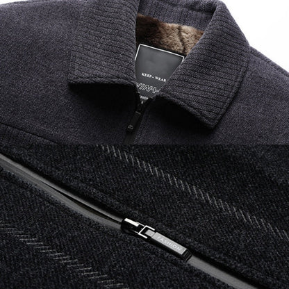 ❄️Winter Specials❄️ Men's Trendy Warm Jacket with Zipper