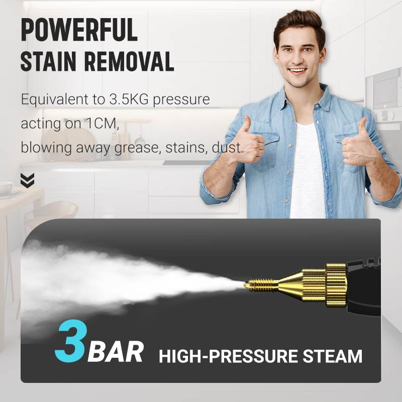 ✨🎅Last-Minute Christmas Offers 🎄⏰✨2500W Handheld High-Temperature Pressurized Steam Cleaner